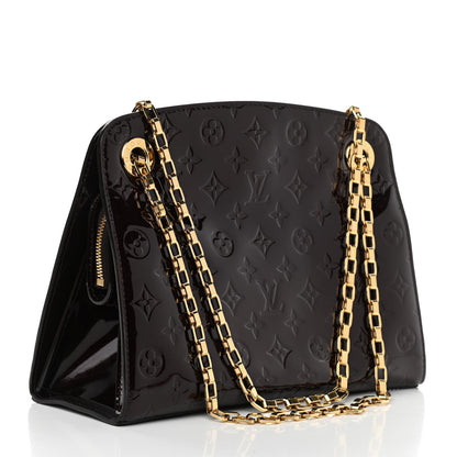 Louis Vuitton Vernis Virginia MM Amarante 3 of 10