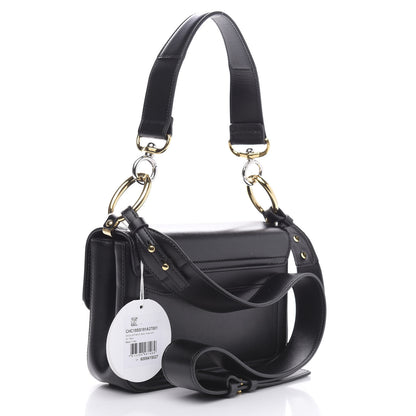 Chloe Calfskin Small C Double Carry Black 3 of 9
