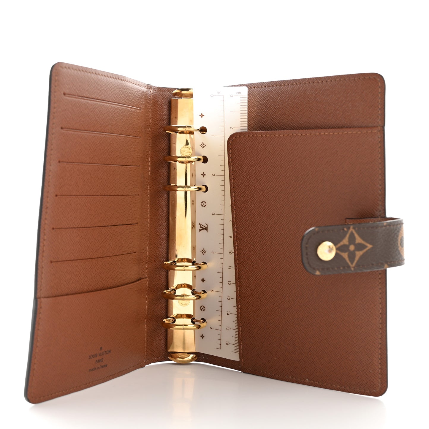 Monogram Medium Ring Agenda Cover