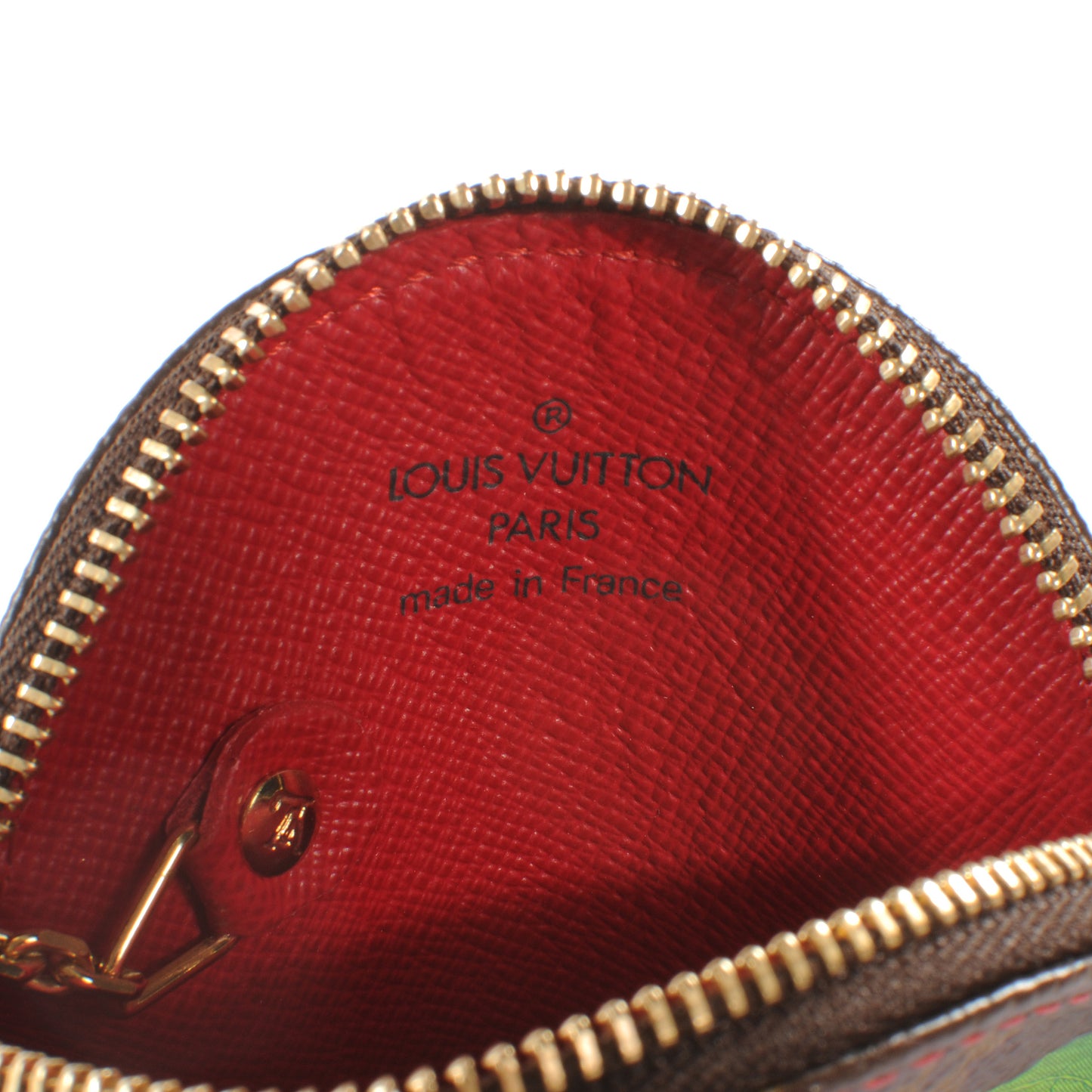 Monogram Cerises Round Coin Purse