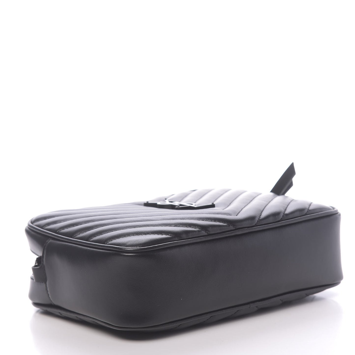 Calfskin Matelasse Monogram Lou Camera Bag Black