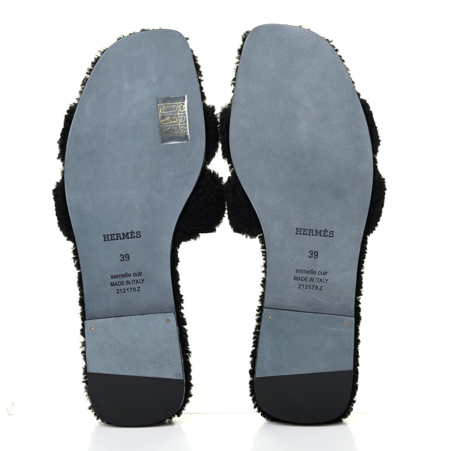 Woolskin Oran Sandals 39 Black