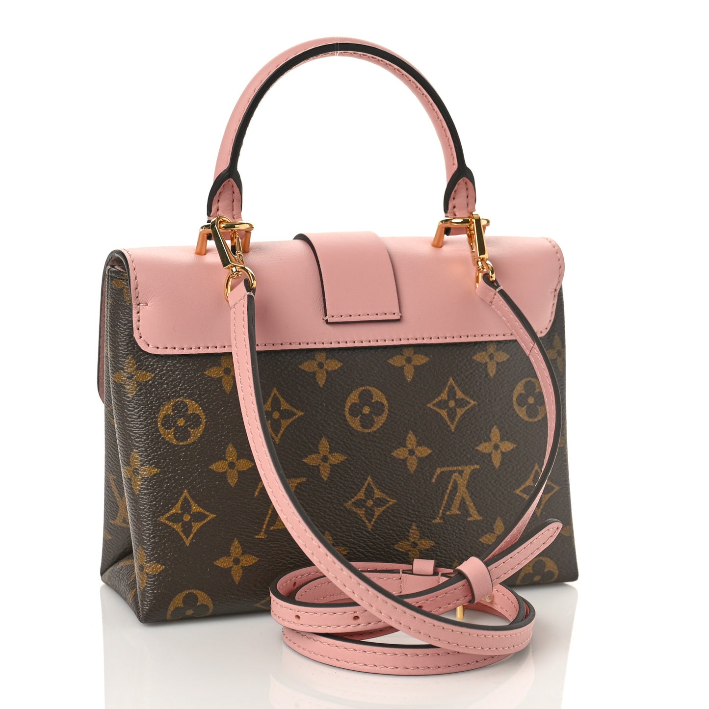 Monogram Locky BB Rose Poudre