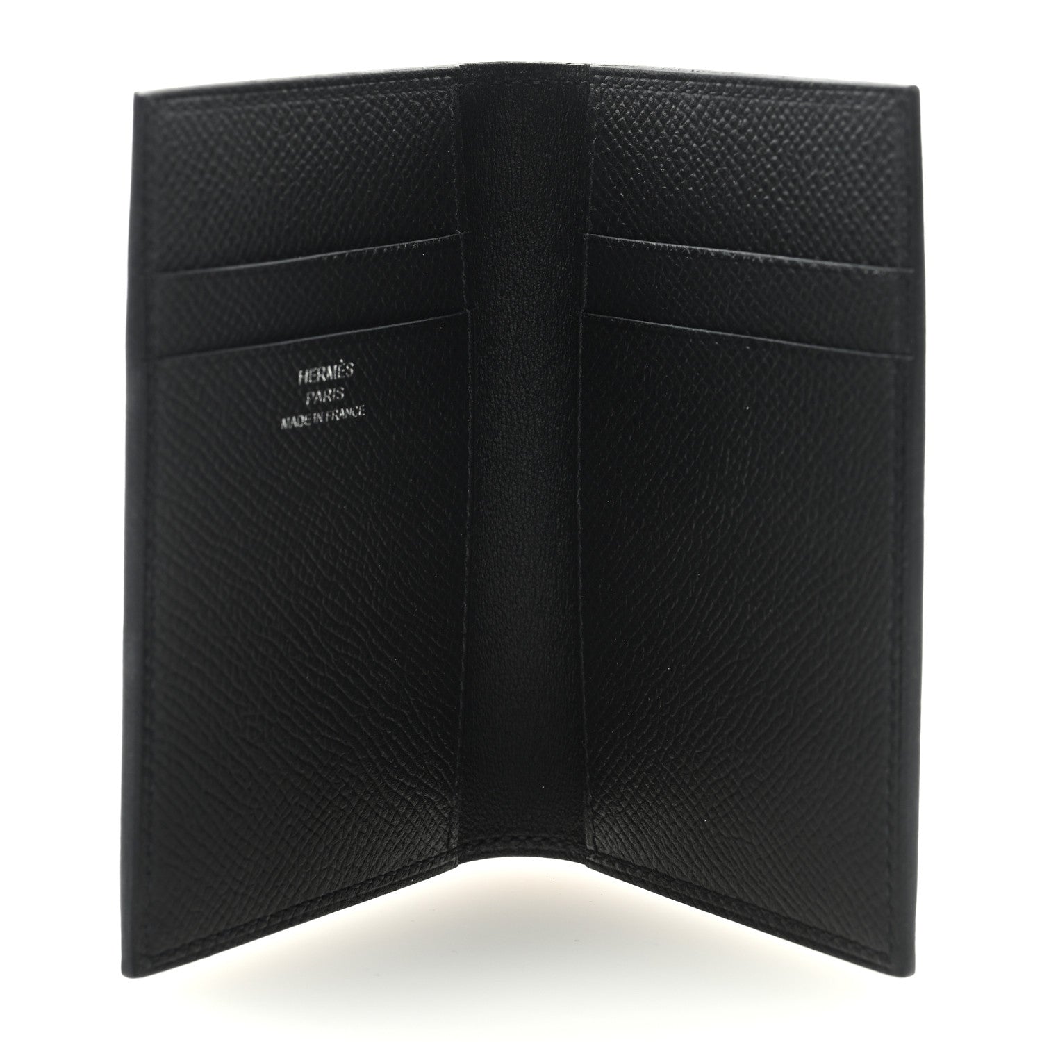 Hermes Epsom MC2 Euclide Card Holder Case Black 5 of 6