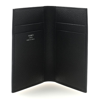 Hermes Epsom MC2 Euclide Card Holder Case Black 5 of 6