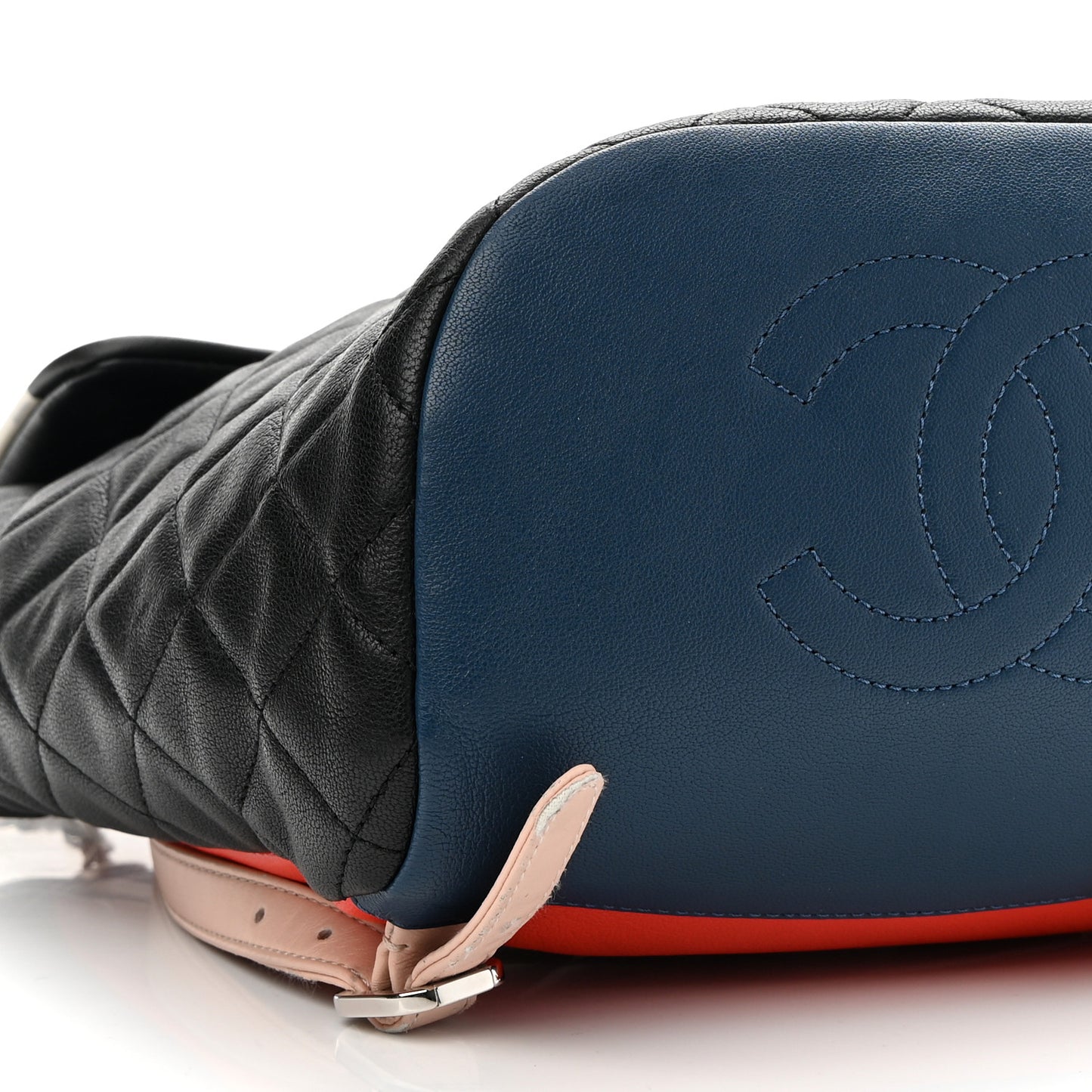 Lambskin Quilted Small Cuba Urban Spirit Backpack Black