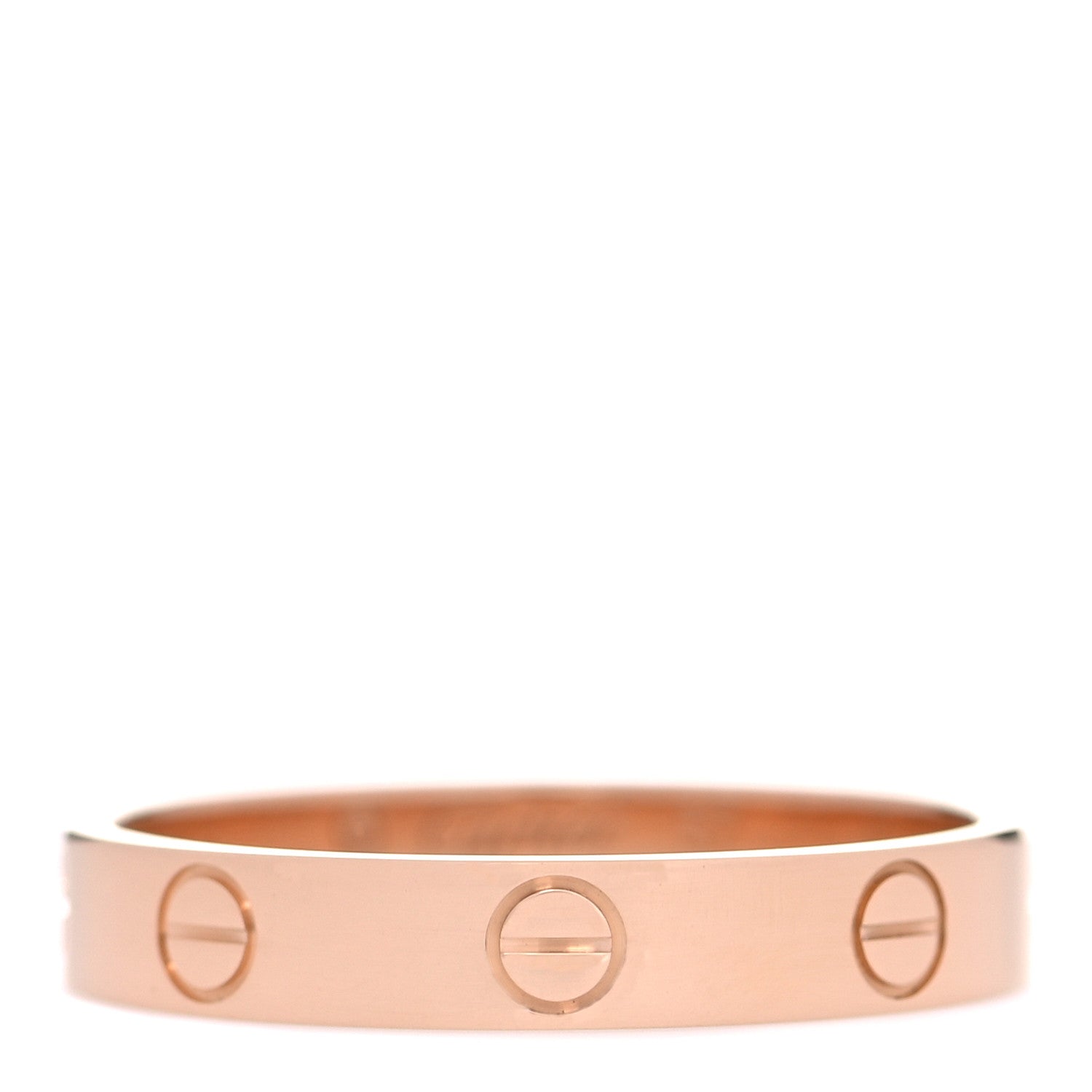 Cartier 18K Pink Gold 3.5mm LOVE Wedding Band Ring 57 8 1 of 4