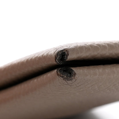 Hermes Epsom Calvi Card Case Gris Asphalt 14 of 14