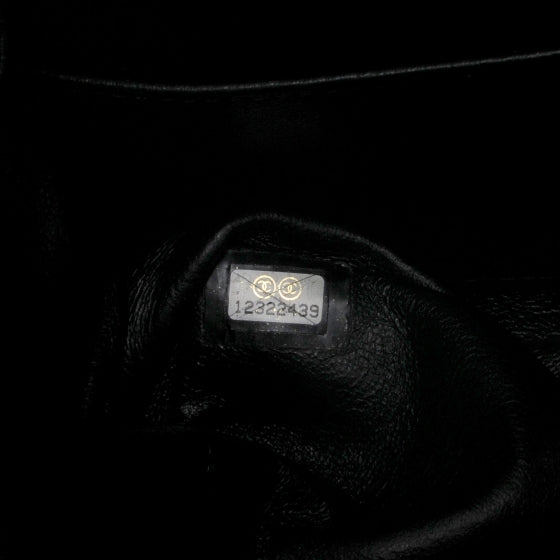 Chanel Calfskin 2.55 Reissue 226 Flap Metallic Black 7 of 8