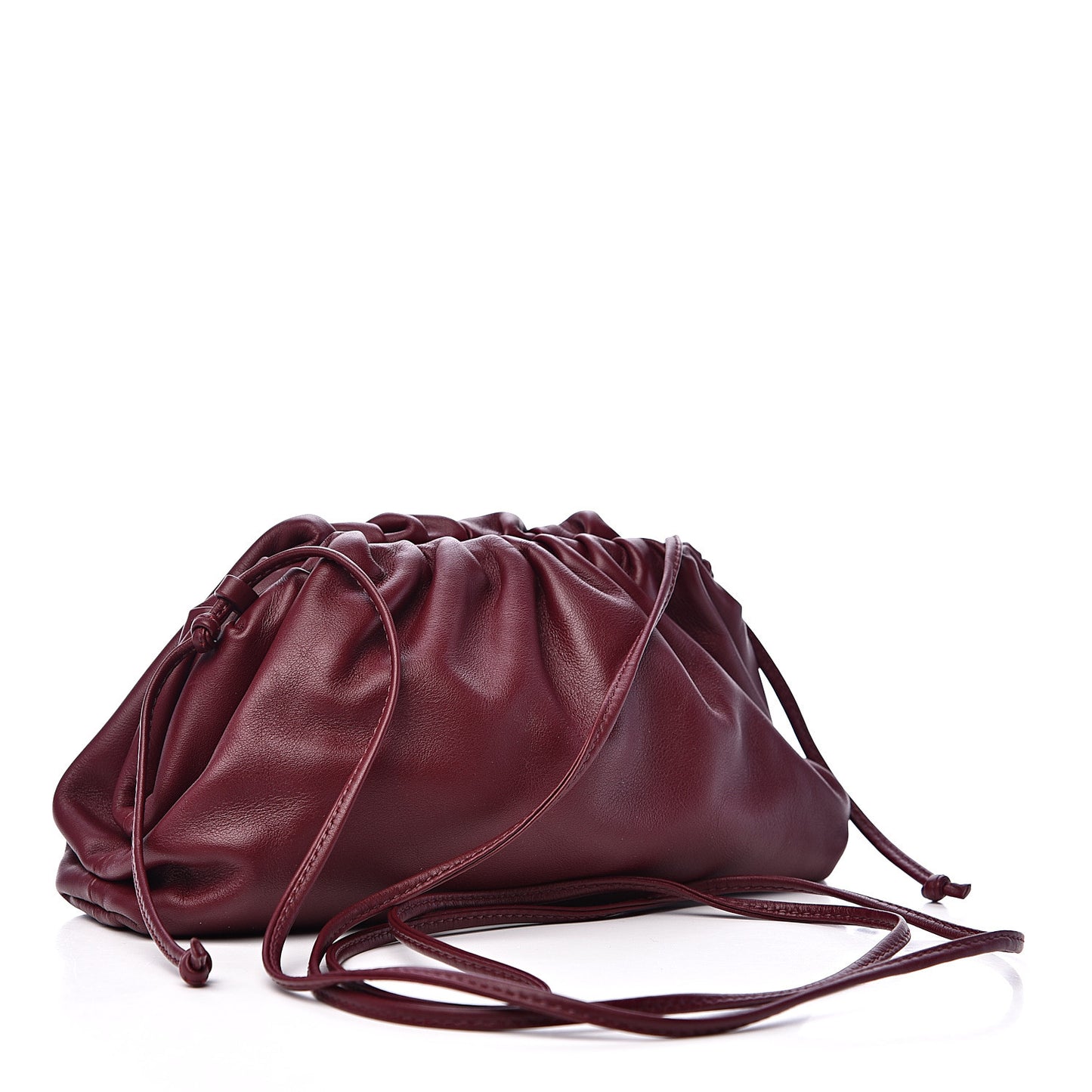 Butter Calfskin The Mini Pouch Bordeaux