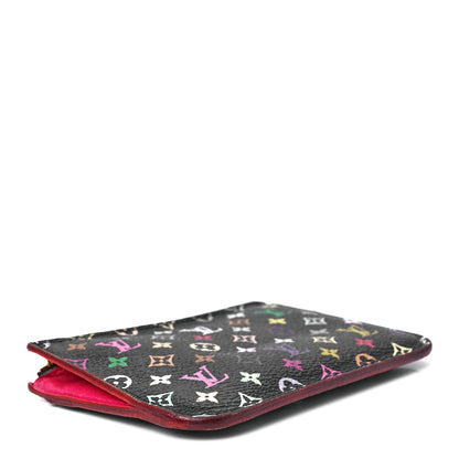 Louis Vuitton Monogram Multicolor Key Pouch Black Grenade 4 of 10