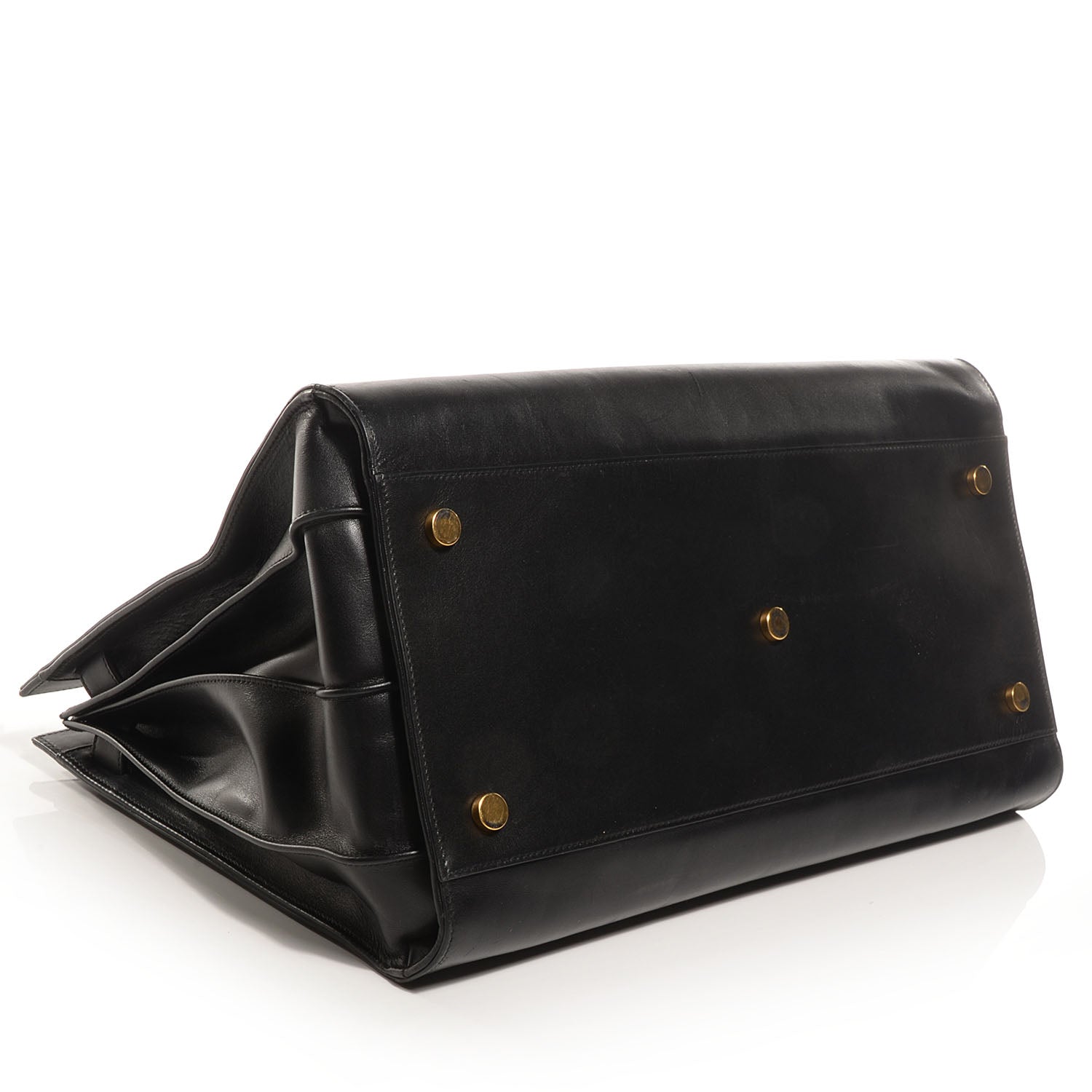 Saint Laurent Calfskin Large Sac de Jour Carryall Black 4 of 10