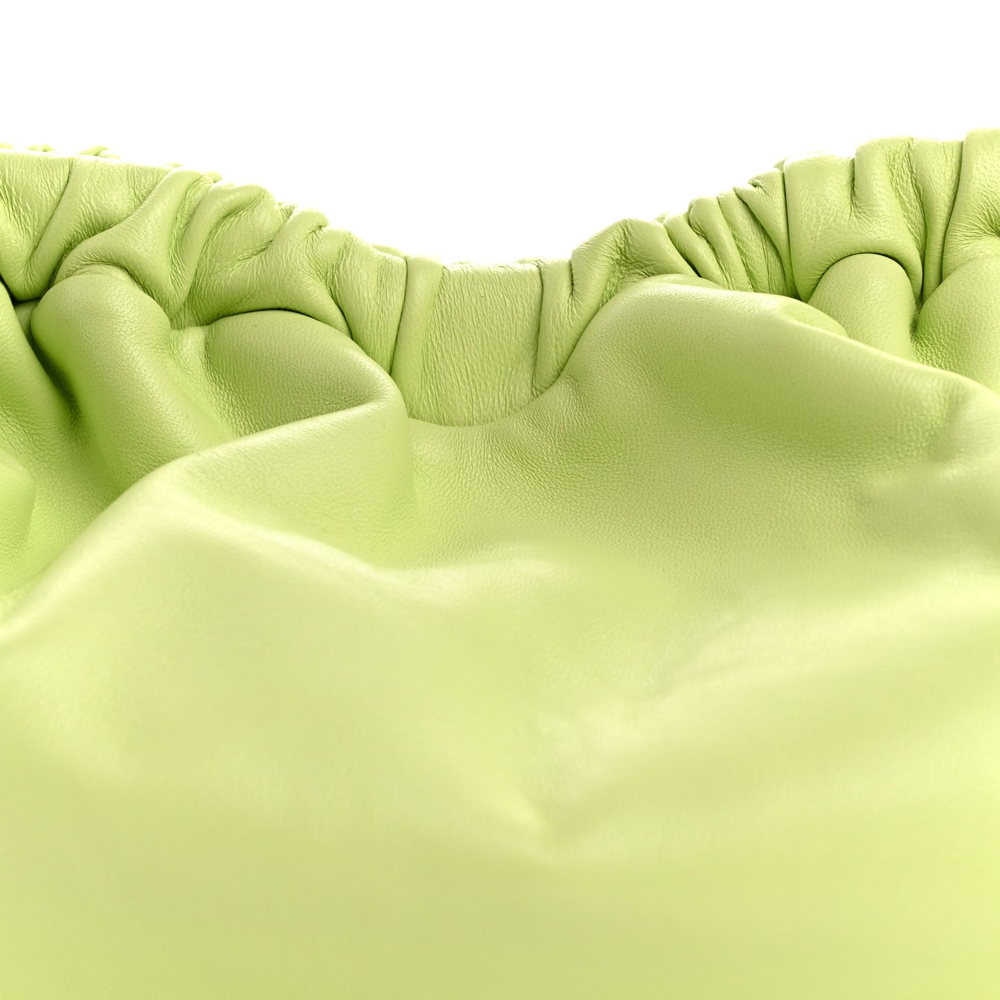 Lambskin Cloud Clutch Mint