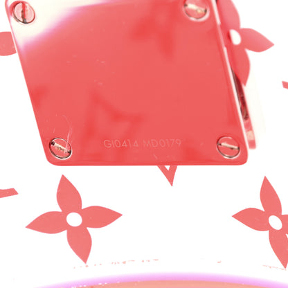 Louis Vuitton Transparent Plexiglass Box Scott Fluorescent Pink 7 of 7