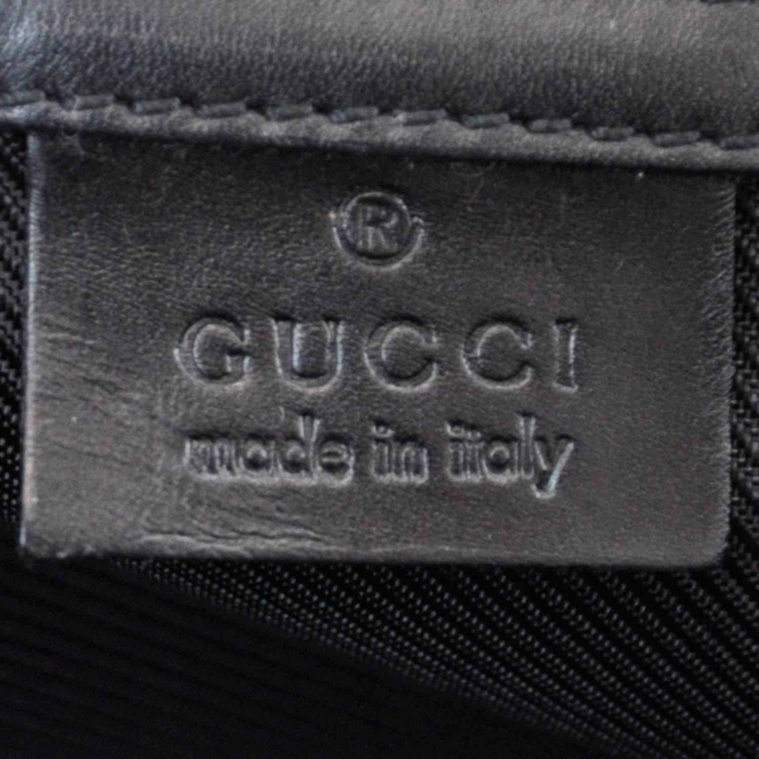 Gucci Monogram Small Bag Black 9 of 12