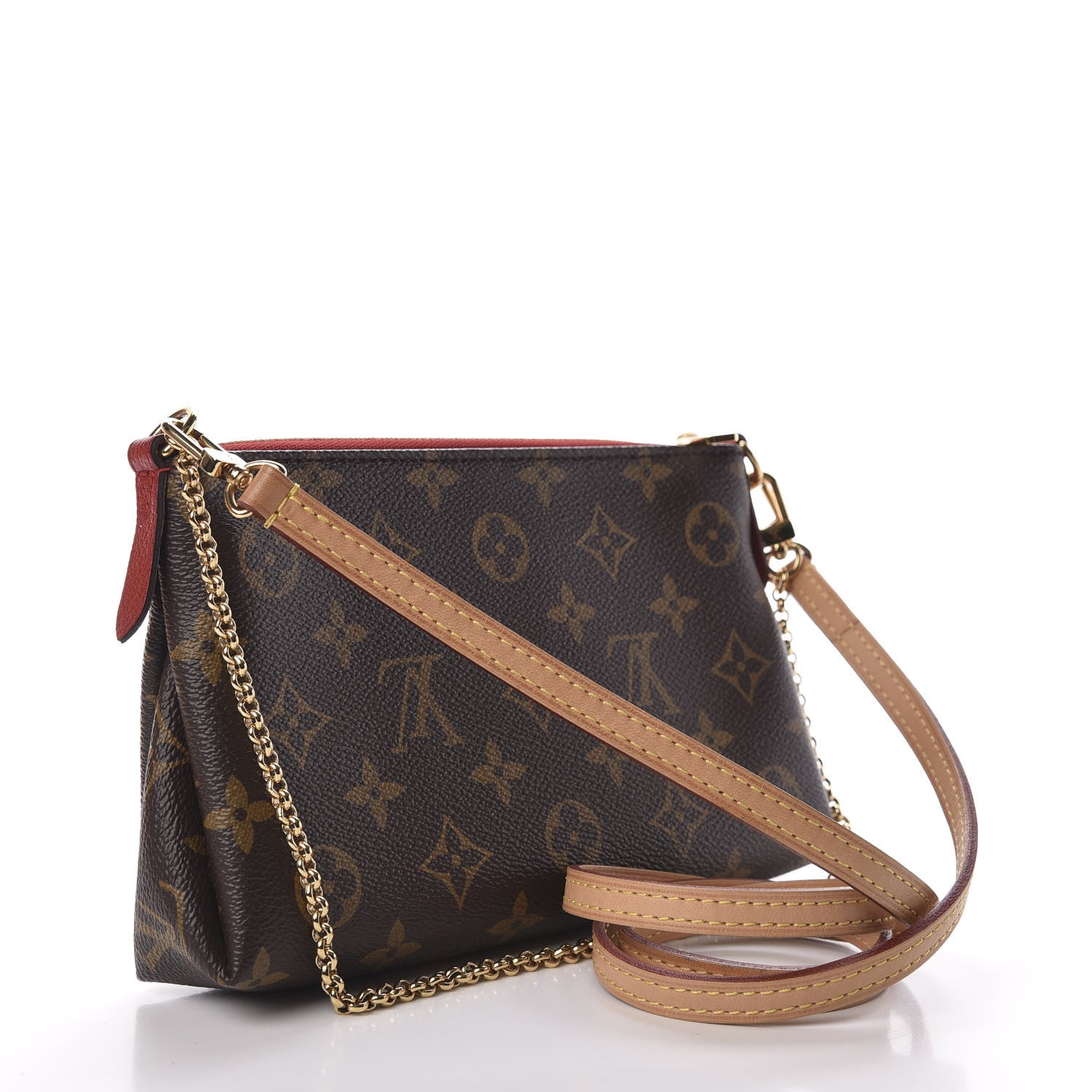 Louis Vuitton Monogram Pallas Clutch Cherry 3 of 11