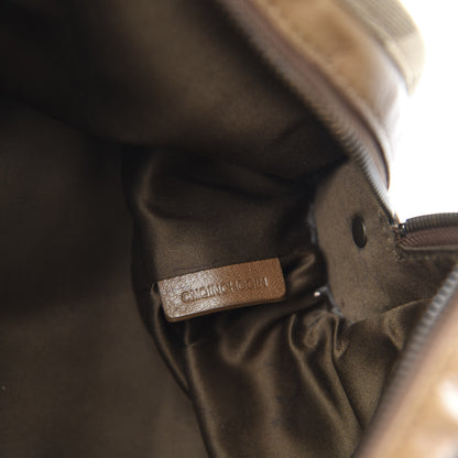Burberry Grained Calfskin Two Front Pocket Satchel Brown 15 of 16