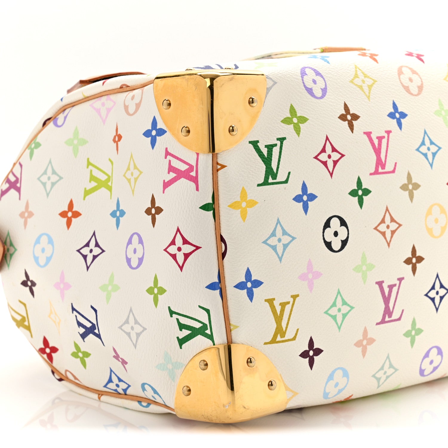 Louis Vuitton Monogram Multicolor Speedy 30 White 8 of 9