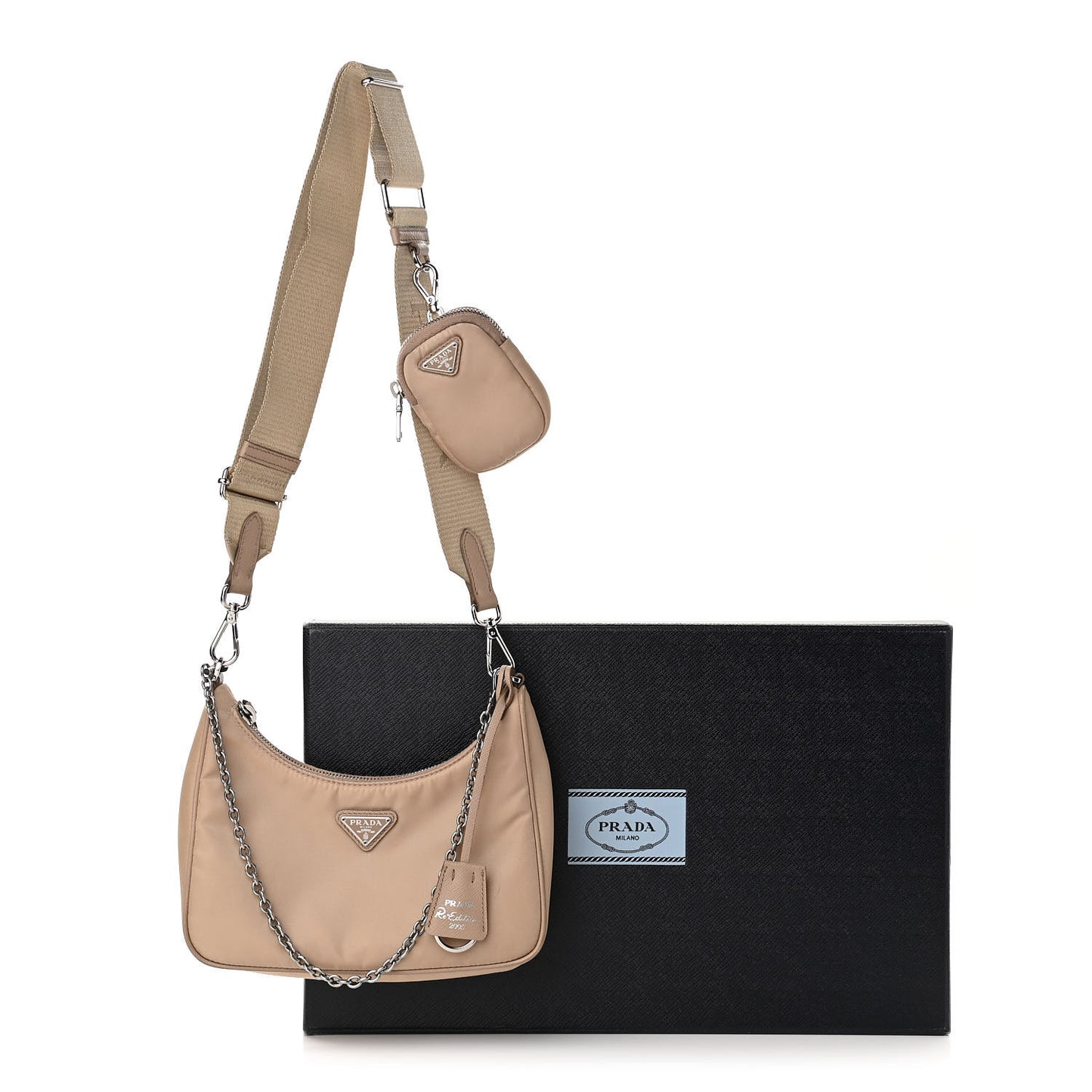 Nylon Re-Edition 2005 Shoulder Bag Cammeo
