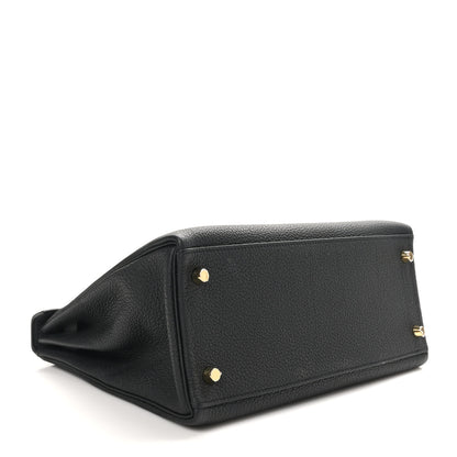 Hermes Togo Kelly Retourne 28 Black 4 of 10