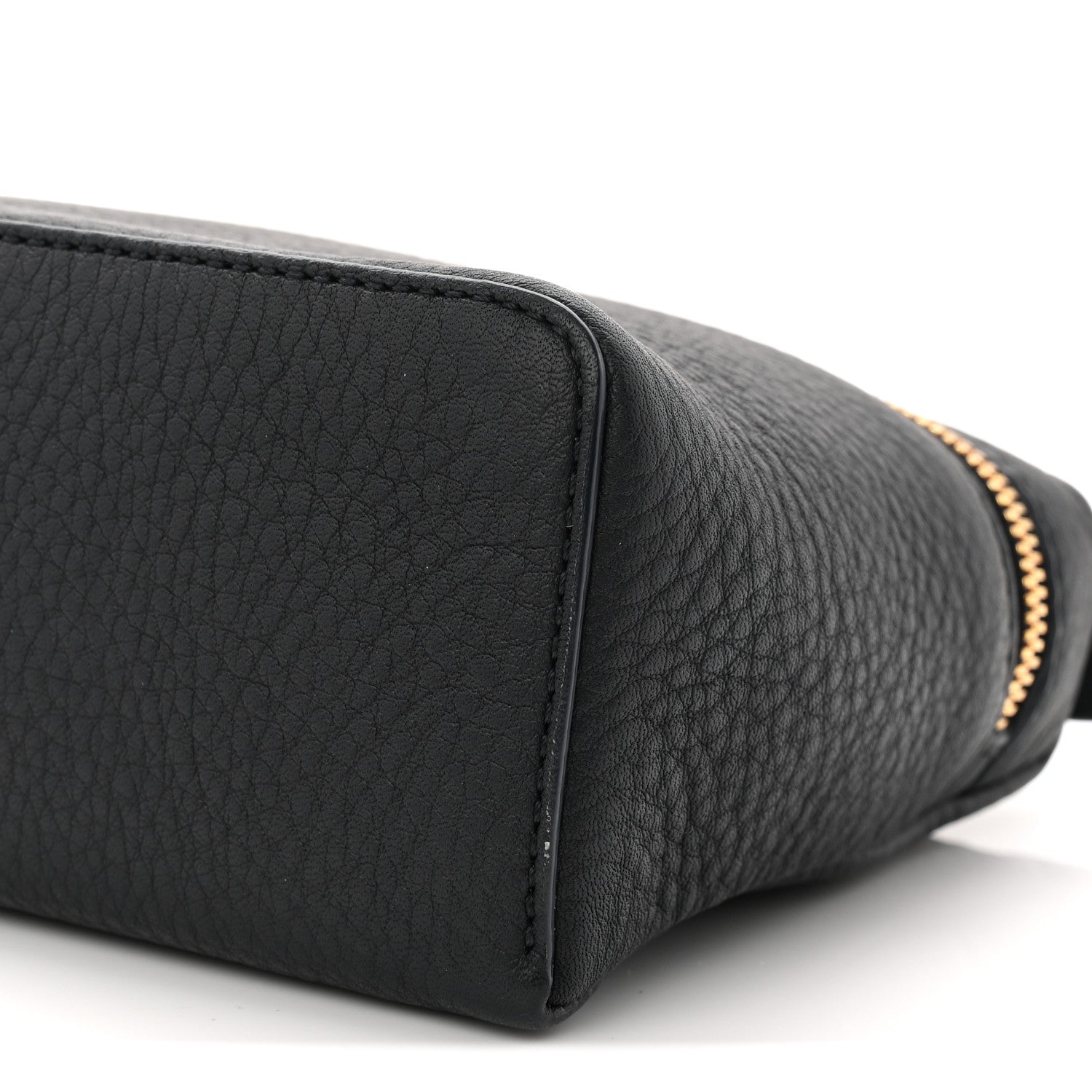 Loro Piana Grained Calfskin L19 Extra Pocket Pouch Navy 9 of 10
