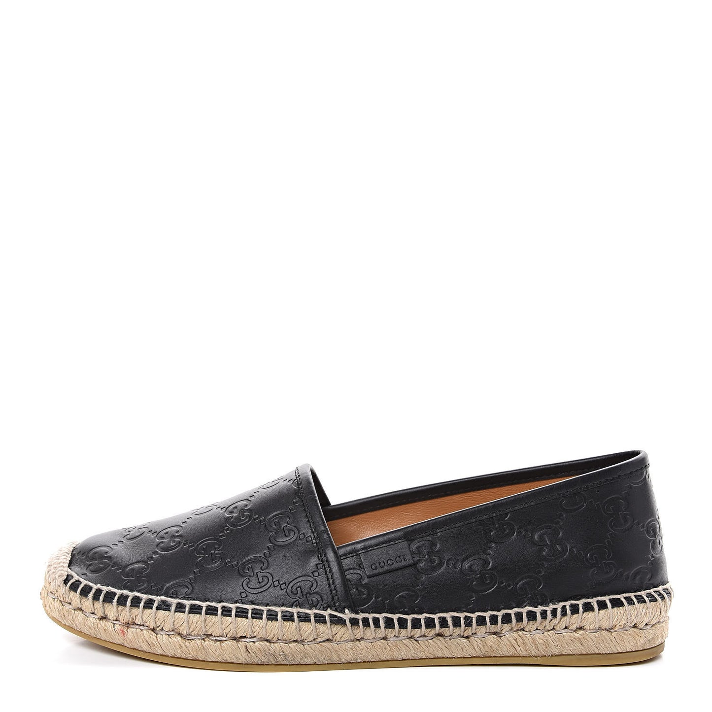 Guccissima Signature Espadrilles 40 Black