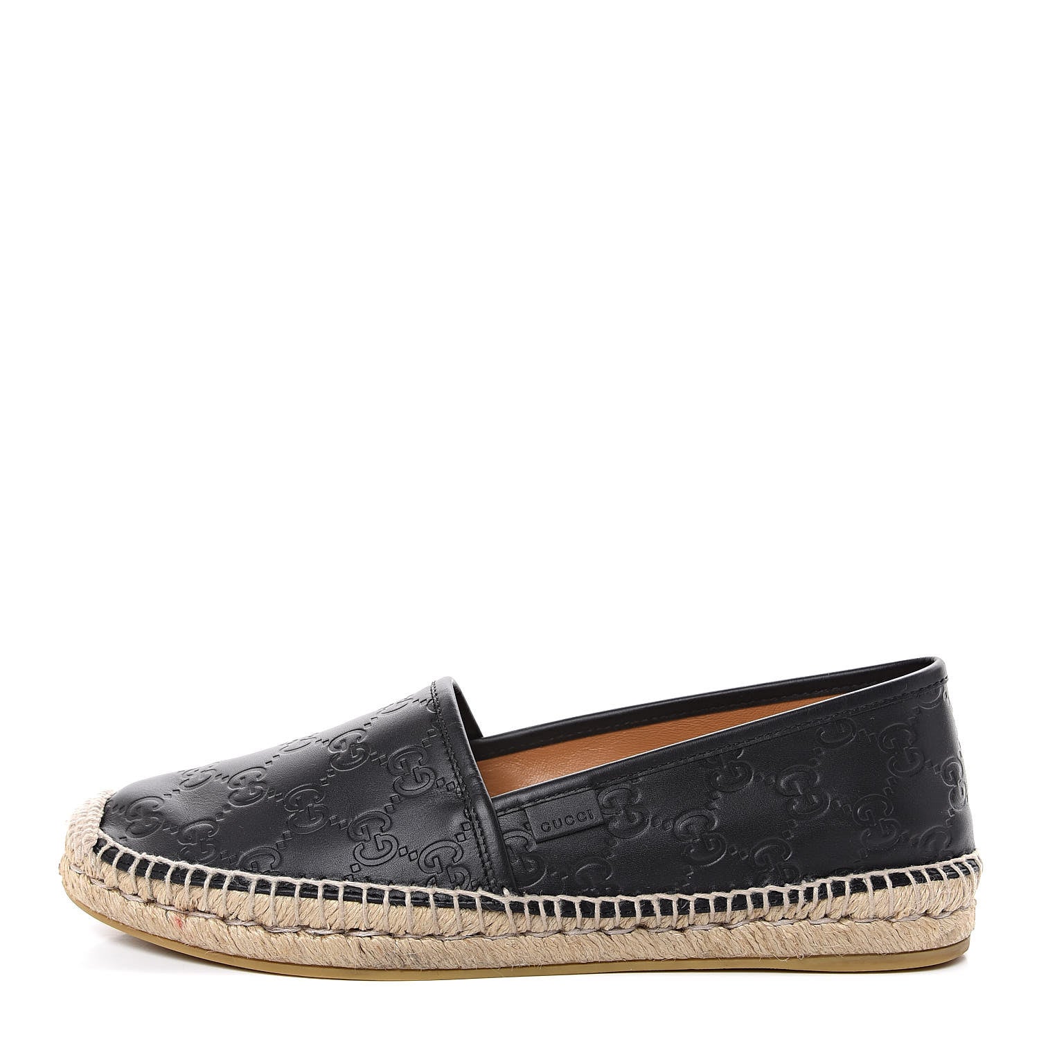 Gucci Guccissima Signature Espadrilles 40 Black 1 of 11