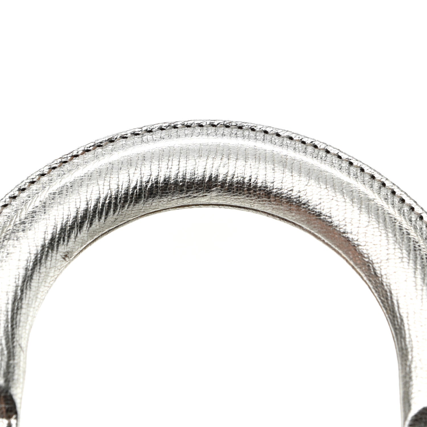 Christian Dior Metallic Grained Calfskin Cannage Small Lucky Badges My Lady Dior Silver 12 of 12
