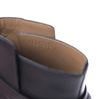 Hermes Calfskin Neo Low Boots 40 Black 12 of 15