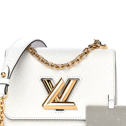 Louis Vuitton Epi Twist Shoulder Bag PM White 8 of 15