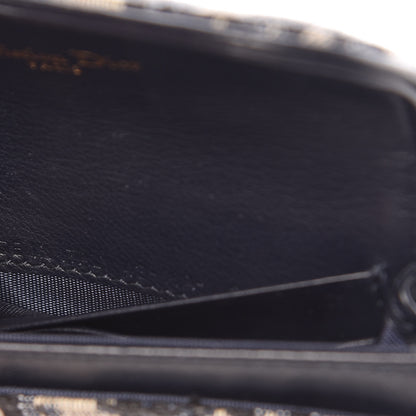 Christian Dior Oblique Saddle Card Holder Blue 7 of 8