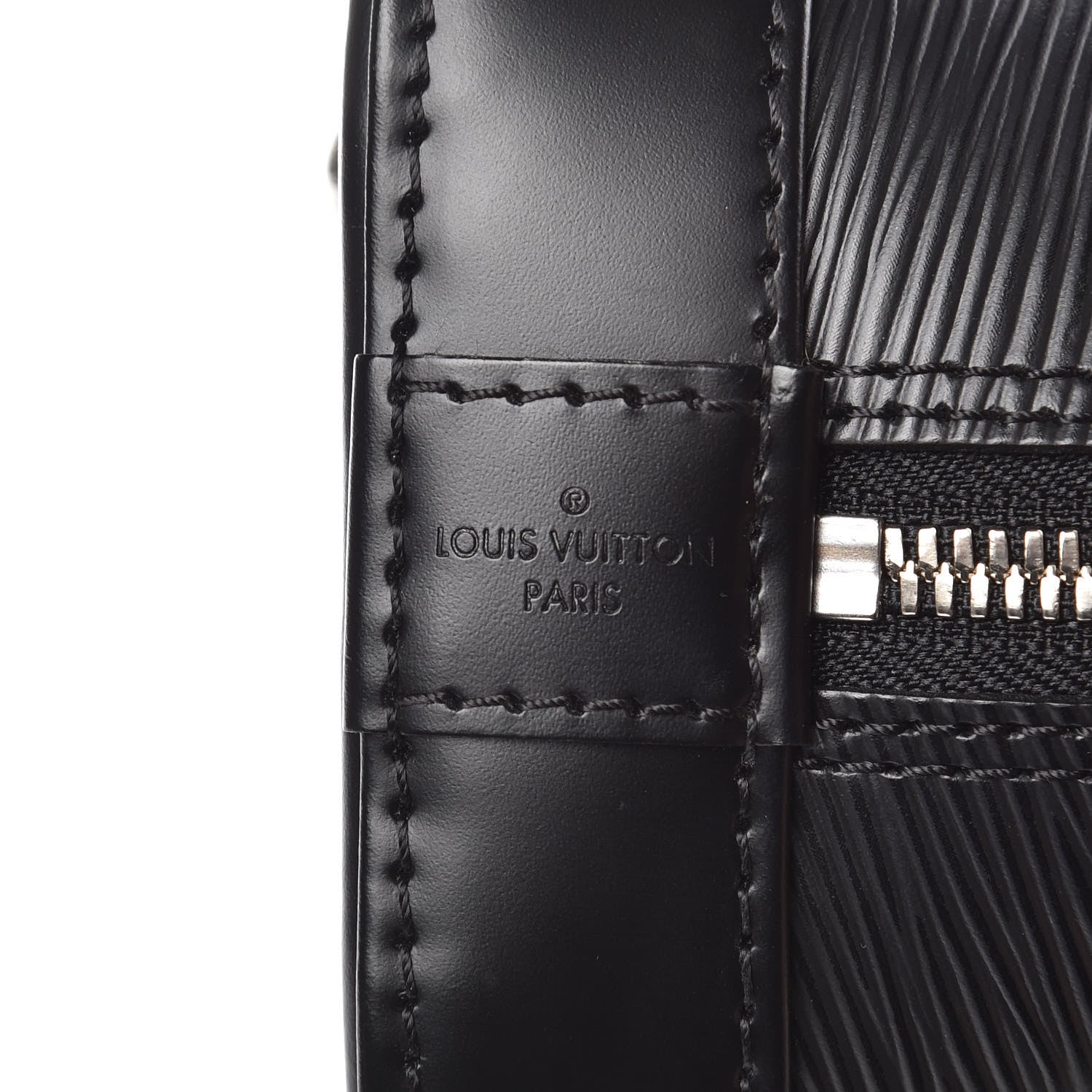 Louis Vuitton Epi Alma BB Black 7 of 12