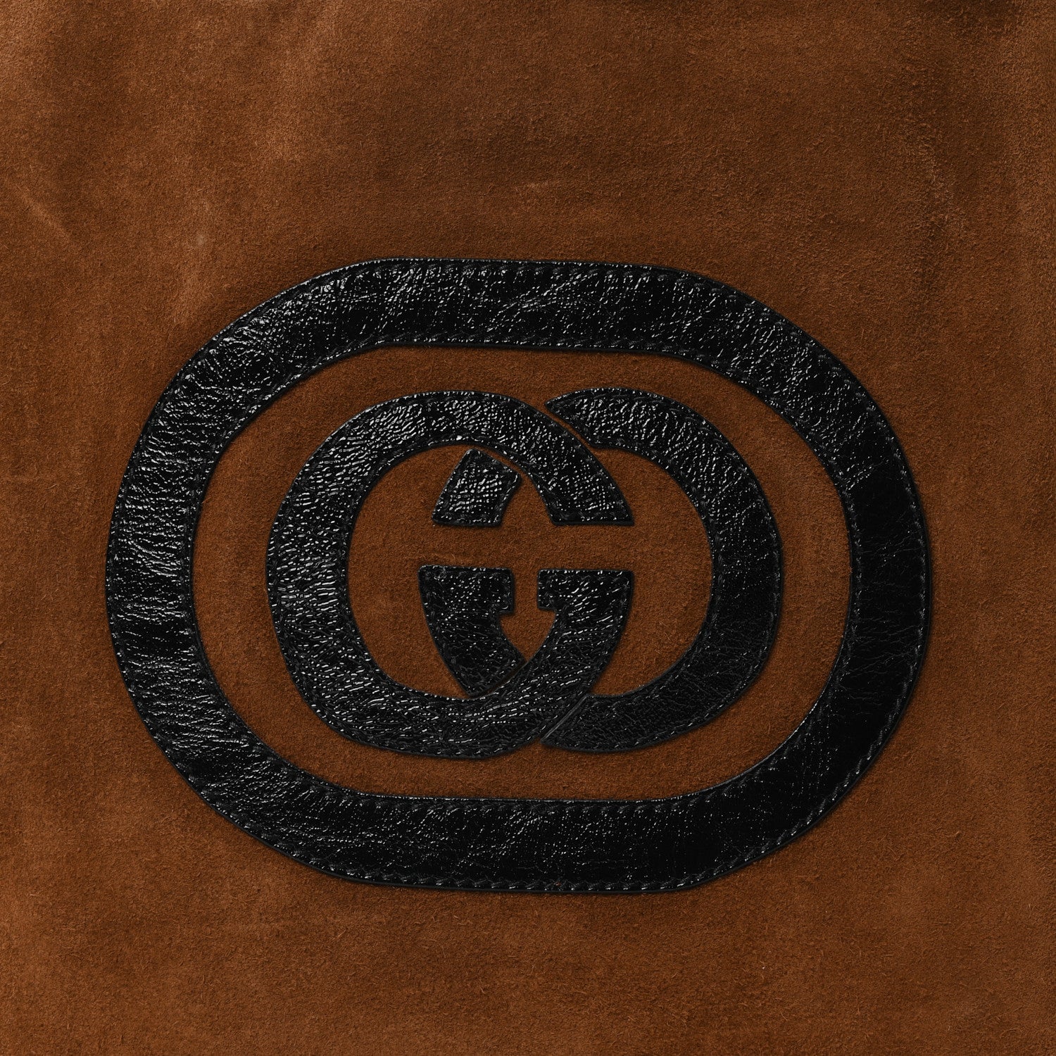 Gucci Suede Large Ophidia Vertical Shopping Tote Chestnut 9 of 11