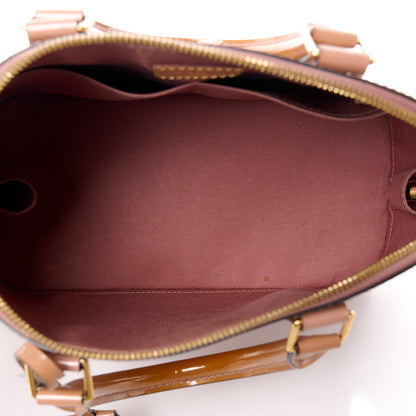 Louis Vuitton Vernis Alma PM Rose Velours 5 of 11