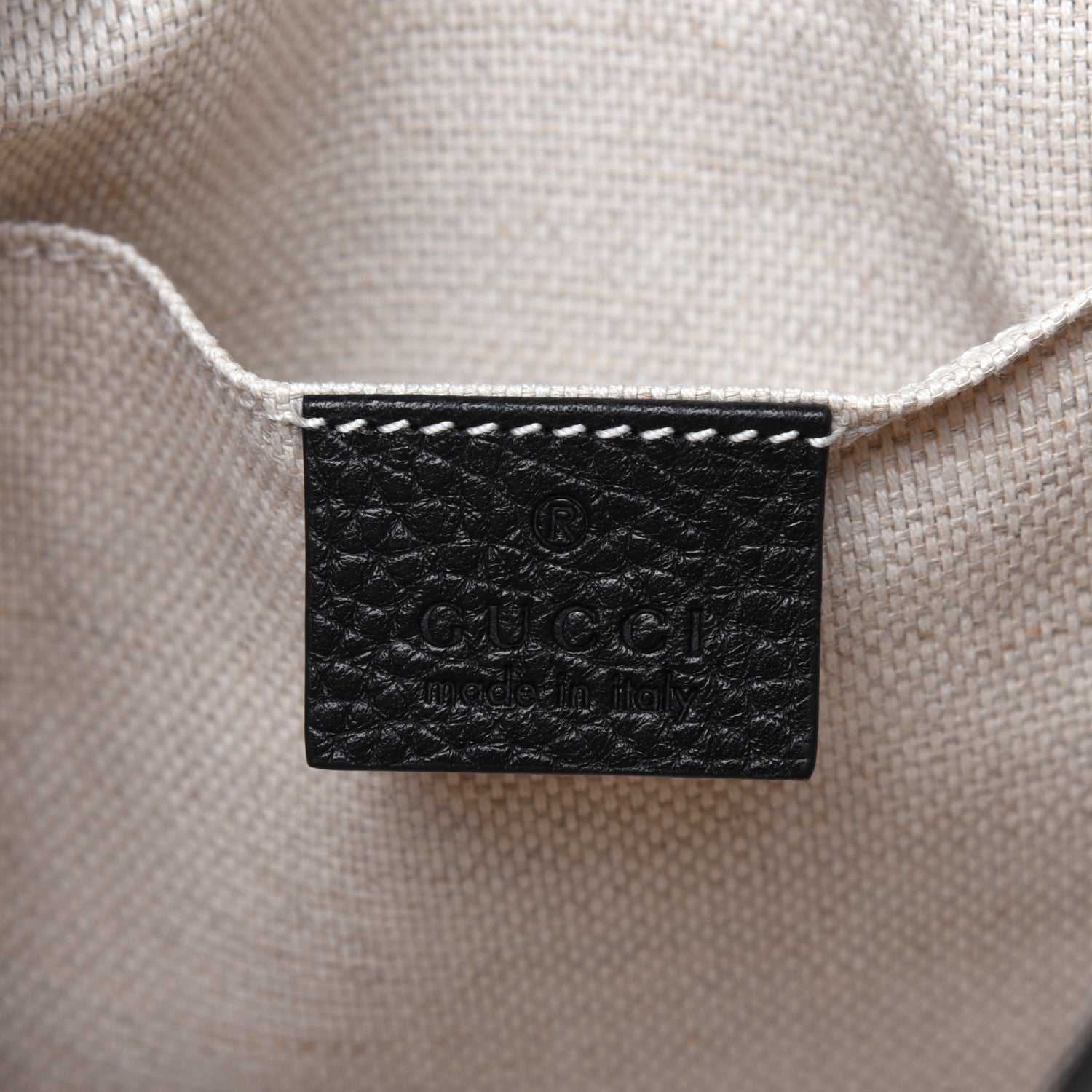 Gucci Pebbled Calfskin Small Soho Disco Bag Black 8 of 13