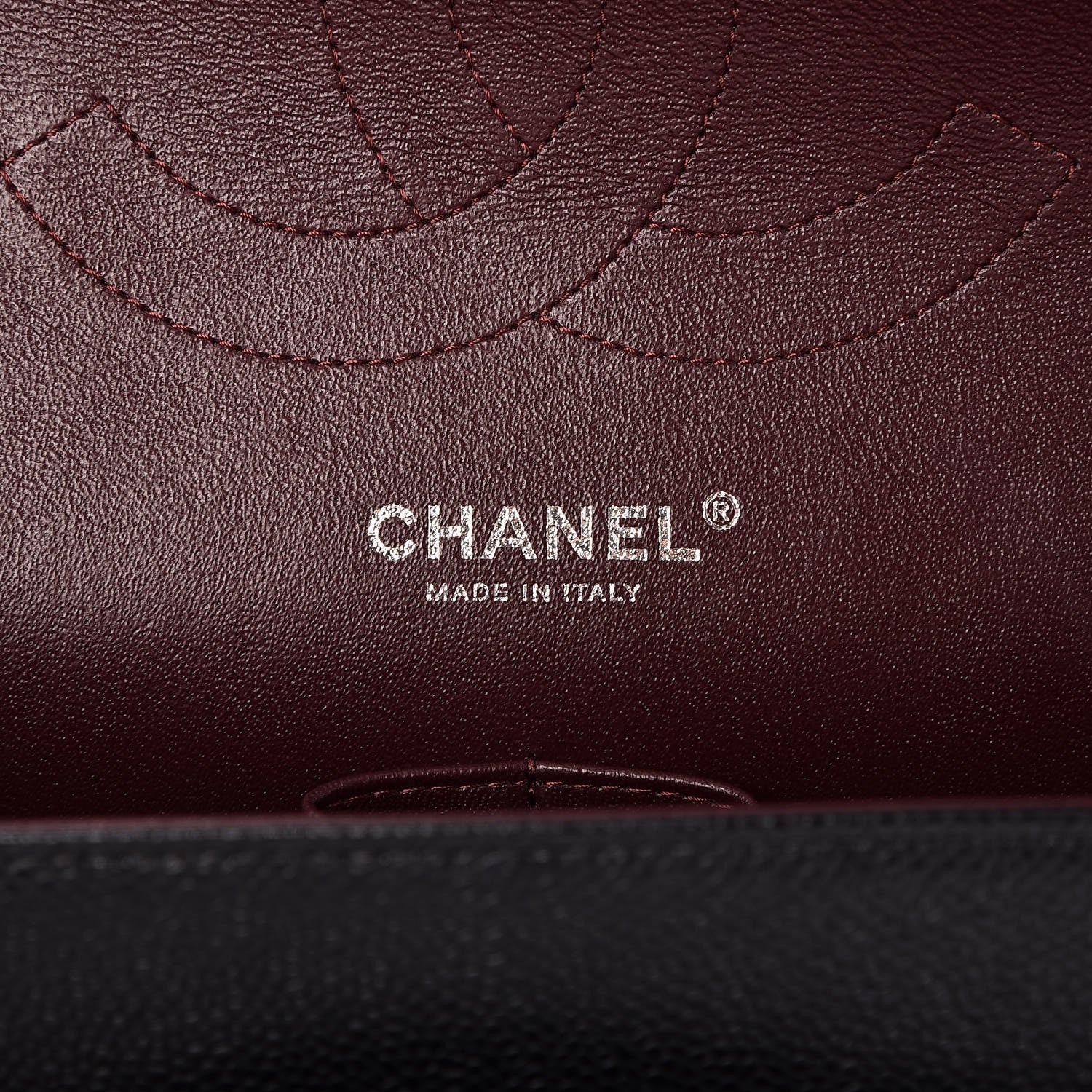 Chanel Caviar Quilted Jumbo Double Flap Black 7 of 9