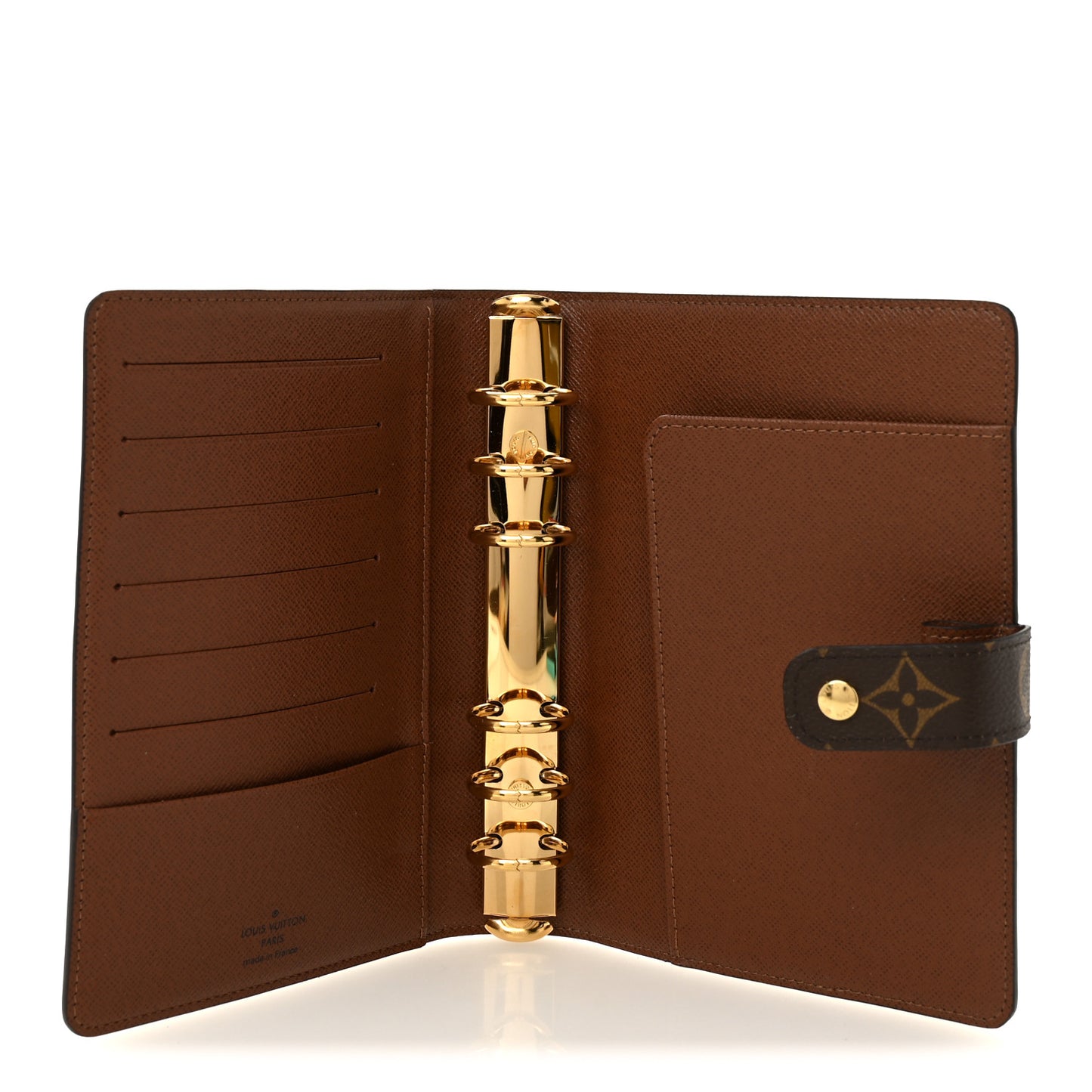 Monogram Medium Ring Agenda Cover