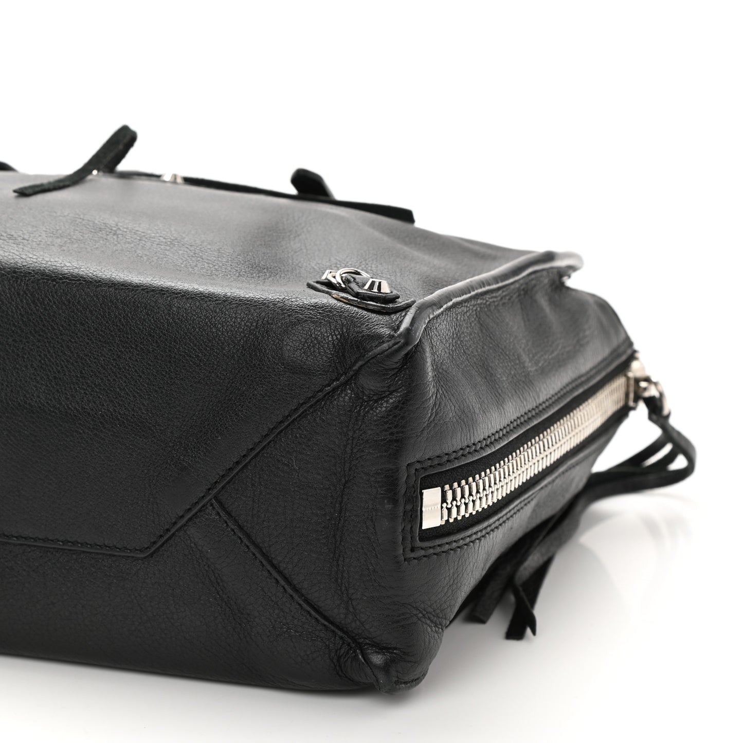 Veau Papier A6 Zip Around Tote Black