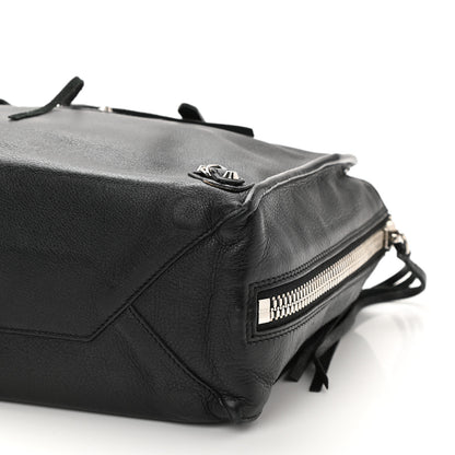 Balenciaga Veau Papier A6 Zip Around Tote Black 8 of 9