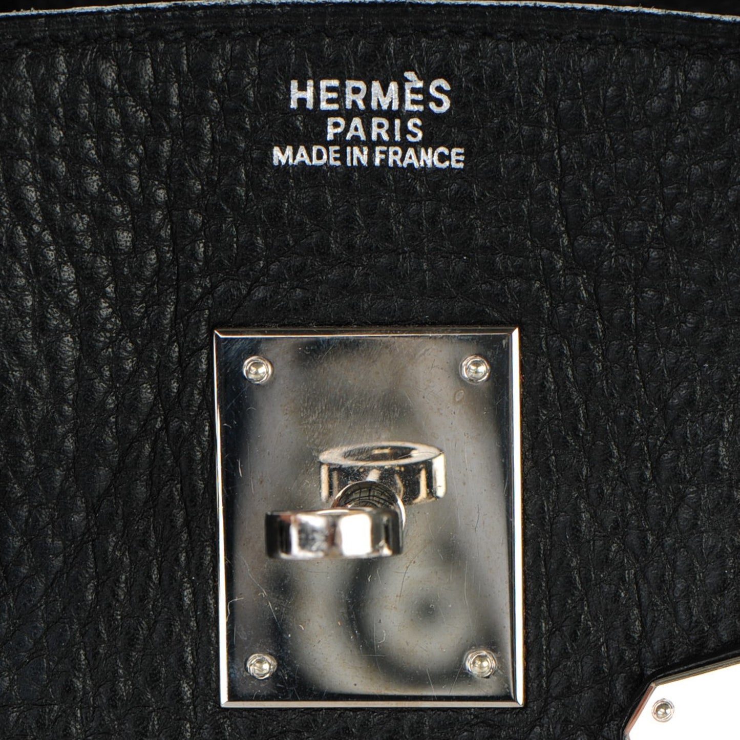 Taurillon Clemence Birkin 30 Black