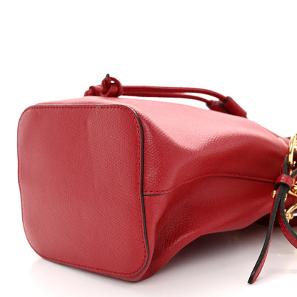 Fendi Vitello Cruise F is Fendi Mini Mon Tresor Bucket Bag Fragola 9 of 9
