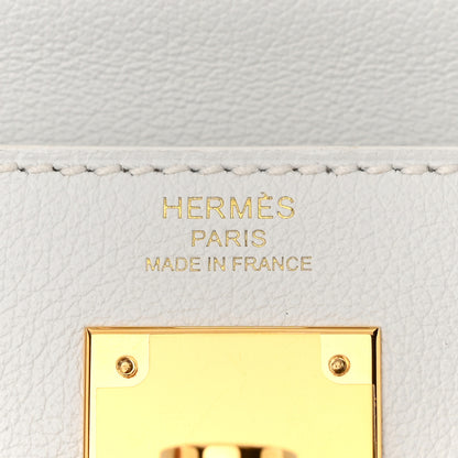 Hermes Evercolor Kelly Retourne 28 White 6 of 11