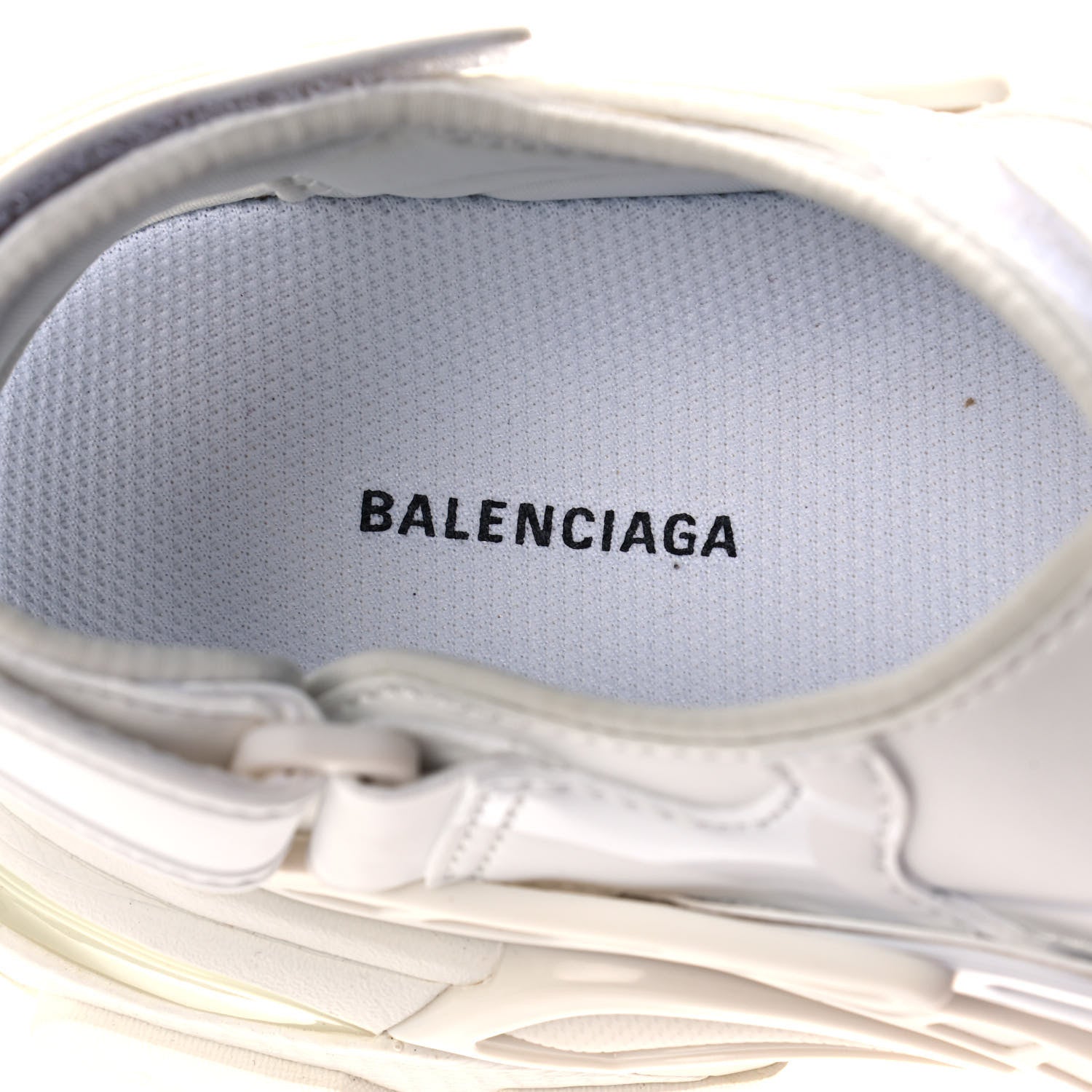 Balenciaga Neoprene Rubber Womens Track Sandals 37 White 8 of 12