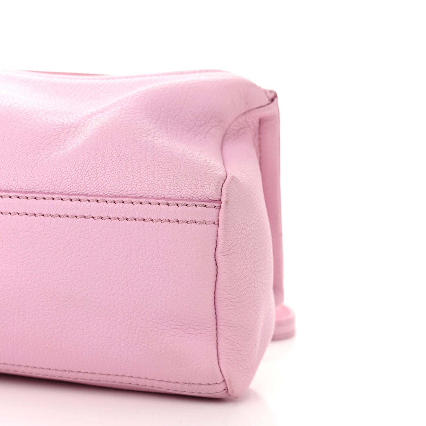 Sugar Goatskin Mini Pandora Bright Pink