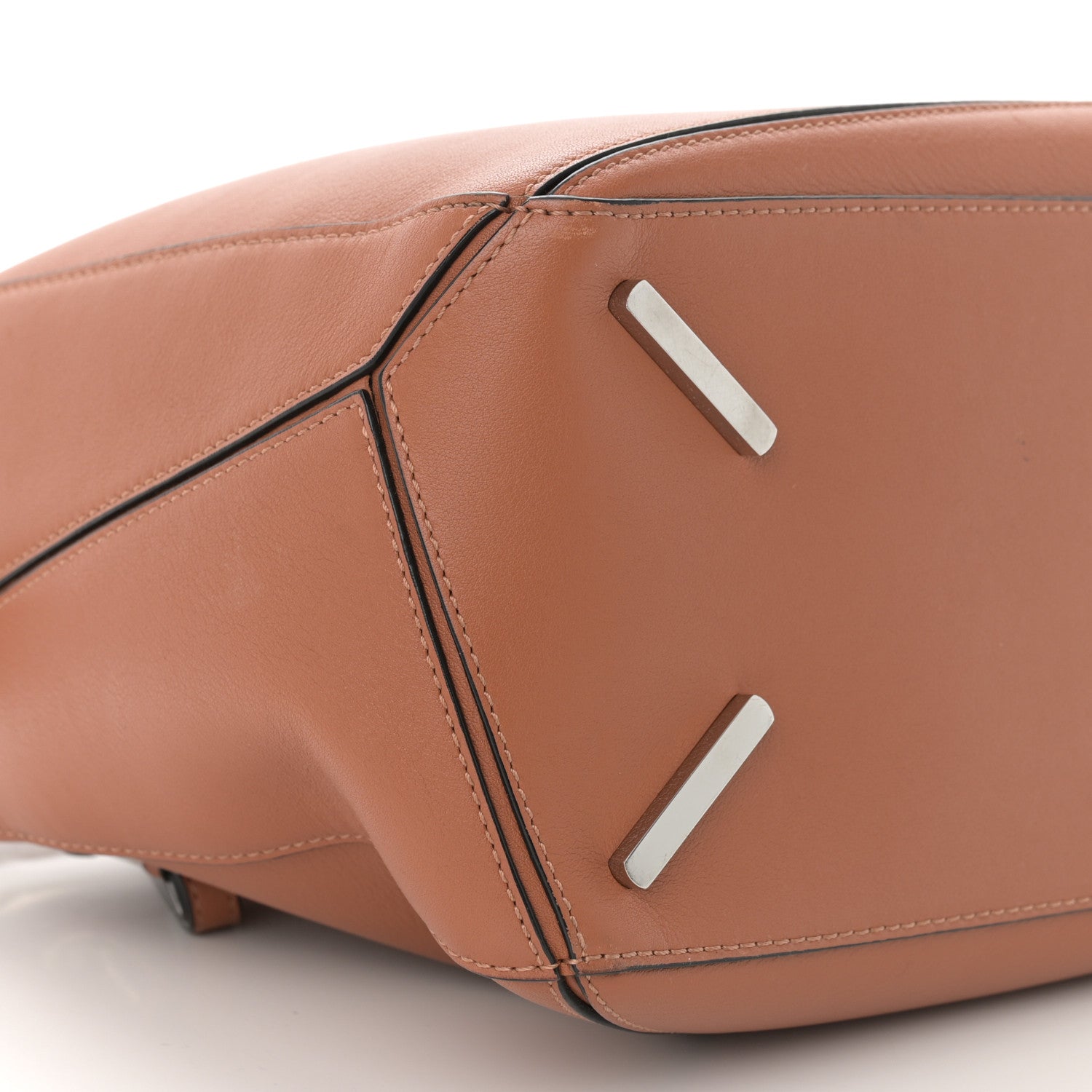 Loewe Calfskin Medium Puzzle Bag Tan 9 of 11