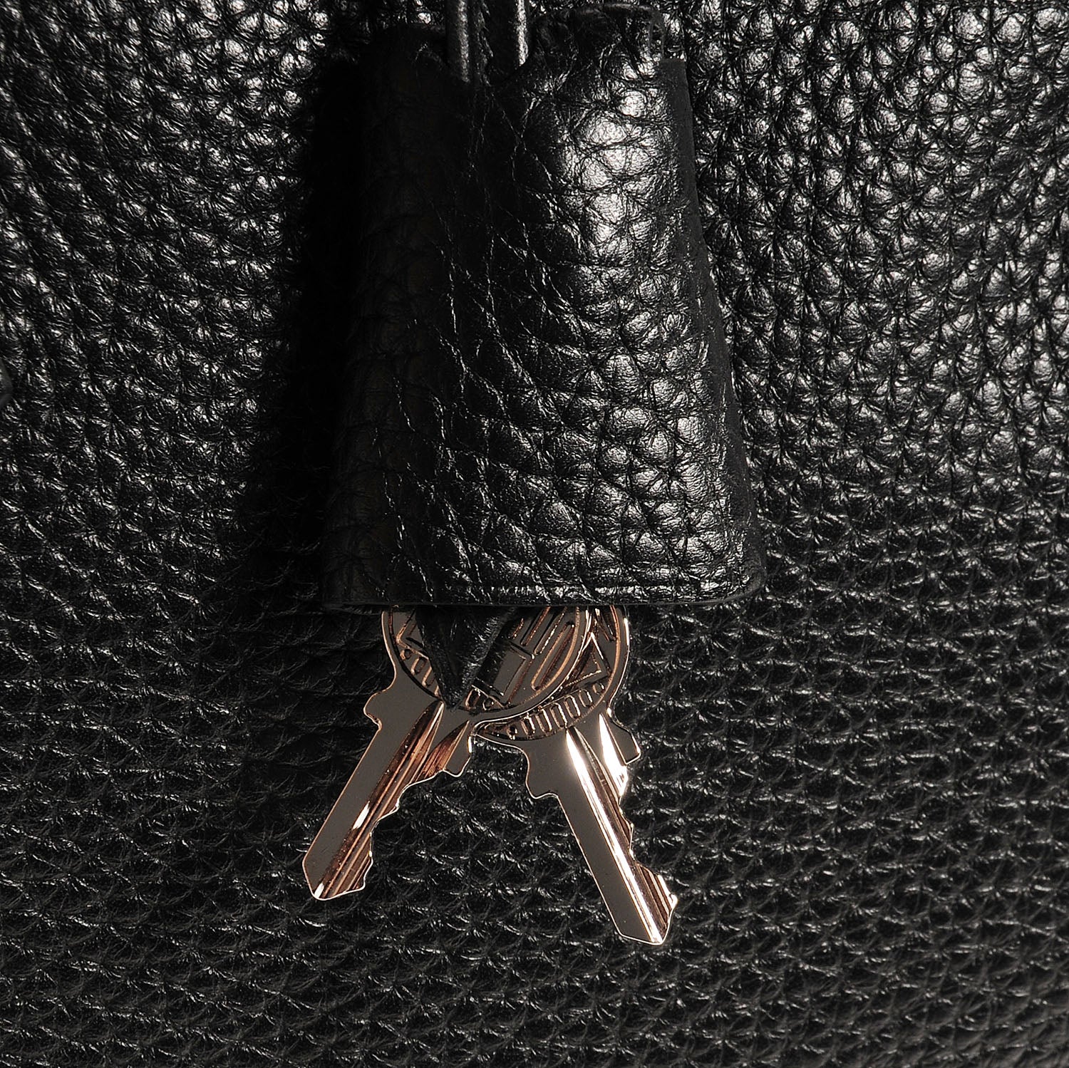 Hermes Taurillon Clemence Victoria II 35 Black 15 of 17