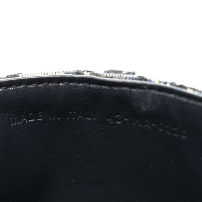 Christian Dior Oblique Nano Saddle Chain Pouch Blue 7 of 7