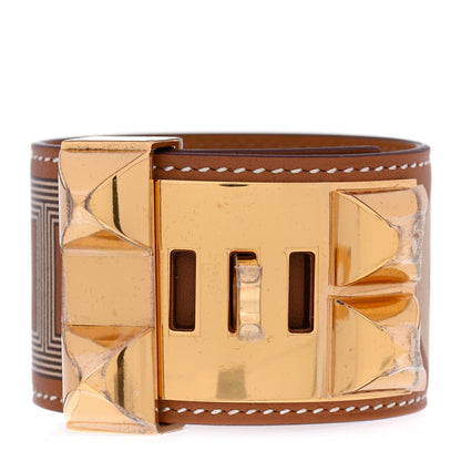 Hermes Swift Collier de Chien CDC Light Circuit 24 Bracelet T2 Gold 1 of 7