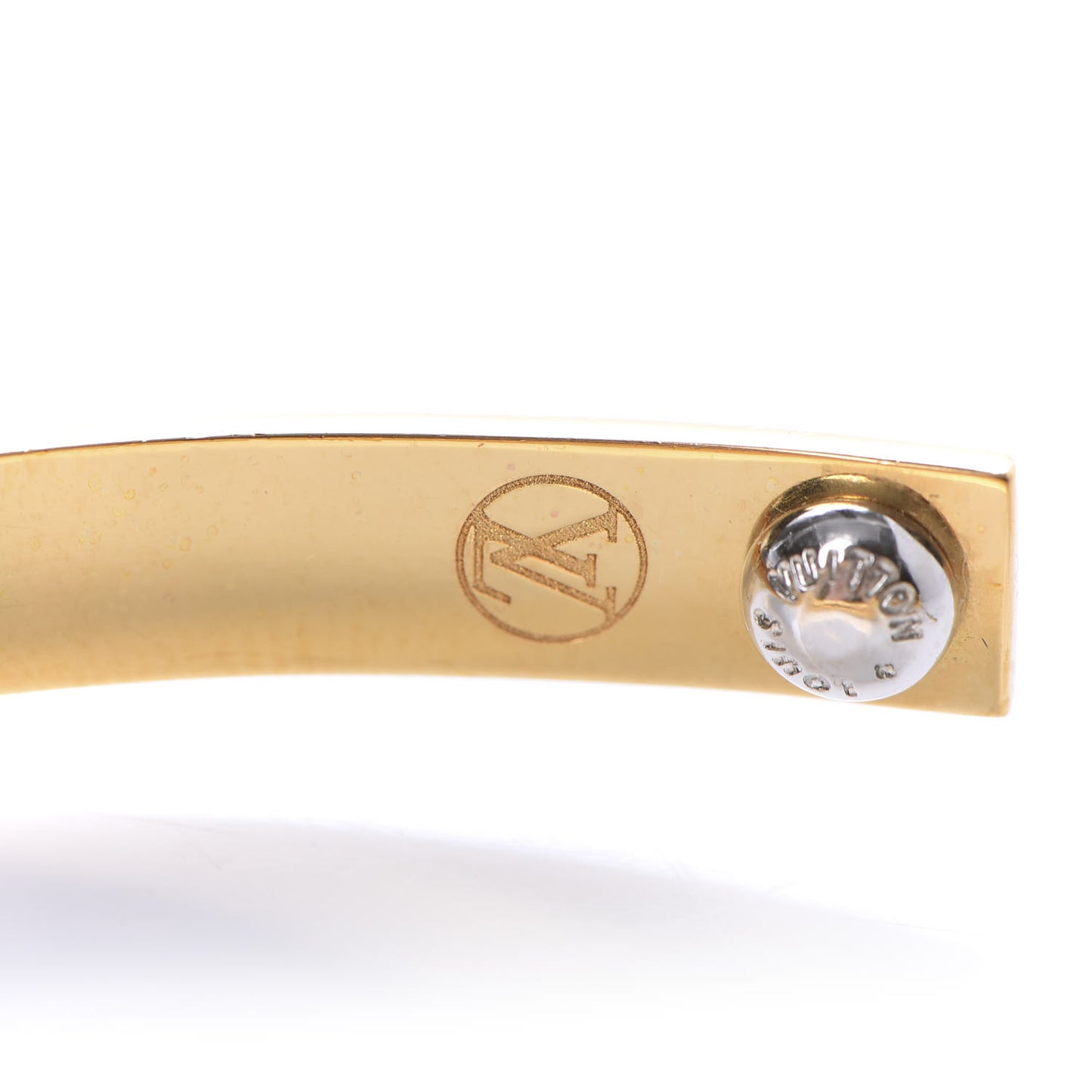 Nanogram Hoop Earrings Gold