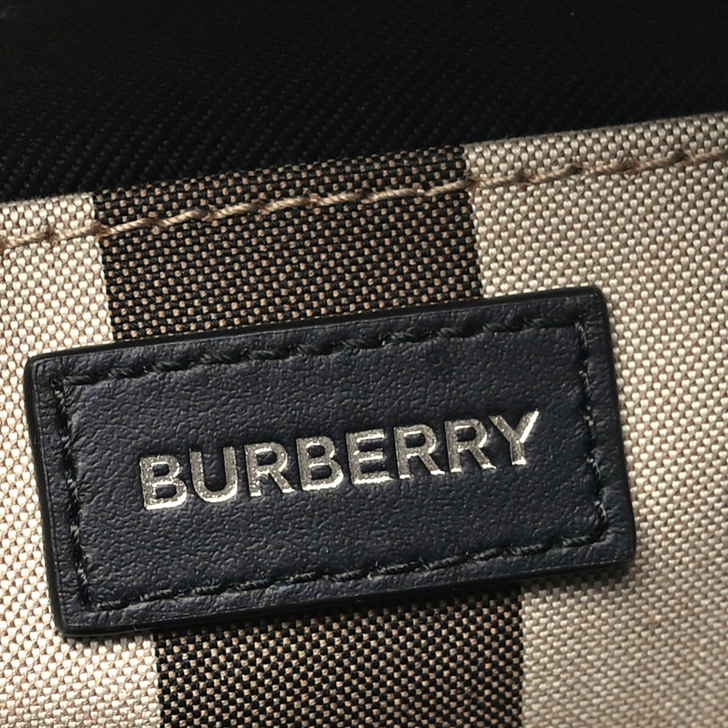 Burberry Canvas Super Exploded Check Vertical Paddy Camera Bag Taupe Brown 6 of 9
